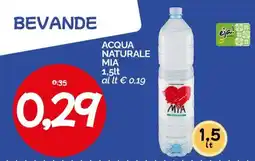 Hardis Acqua naturale Mia offerta