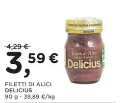 Poli Filetti di Alici Delicius offerta
