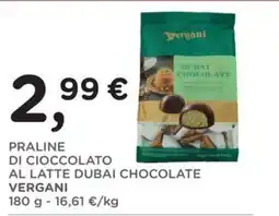 Poli Praline di cioccolato al latte Dubai Chocolate Vergani offerta