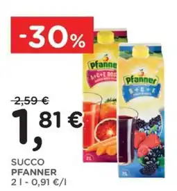 Poli Succo Pfanner offerta
