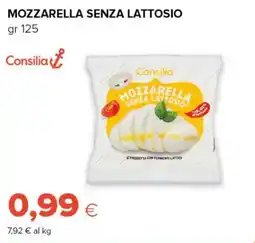 Tigre Amico Mozzarella senza lattosio Consilia offerta
