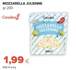 Tigre Amico Mozzarella julienne Consilia offerta
