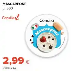 Tigre Amico Mascarpone Consilia offerta