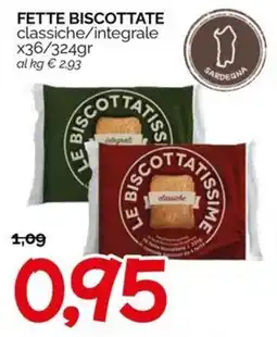 Hardis Le biscottatissime fette biscottate offerta