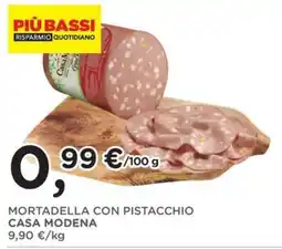 Poli Mortadella con pistacchio Casa Modena offerta