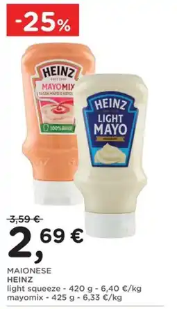 Poli Maionese Heinz offerta