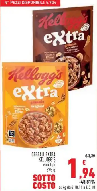 Cereali Extra Kellogg's