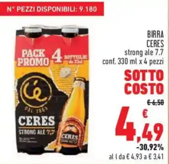 Birra Ceres strong ale 7.7