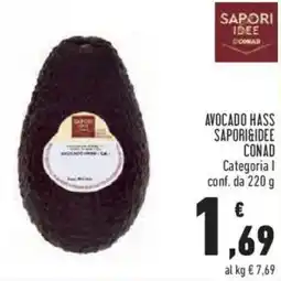 Conad Superstore Avocado Hass Saporidee Conad offerta
