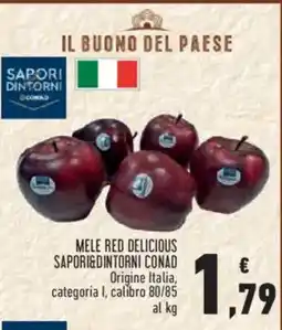 Conad Superstore Mele red delicious sapori&dintorni conad offerta