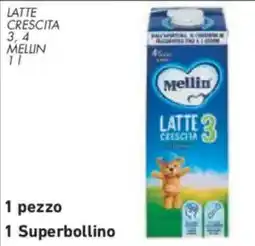 Conad Superstore Latte crescita Mellin offerta