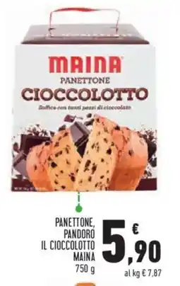 Conad Superstore Panettone cioccolotto Maina offerta