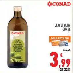 Conad Superstore Olio di oliva Conad offerta
