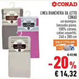 Conad Superstore Lenzuolo piano Casa offerta
