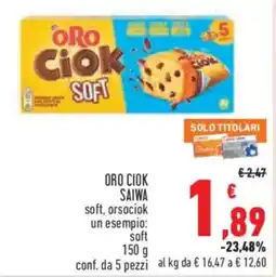 Conad Superstore Oro Ciok Soft offerta