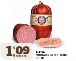 Sigma Superstore Alcisa Mortadella Due Torri offerta