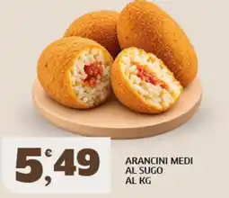 Sigma Superstore Arancini medi al sugo offerta