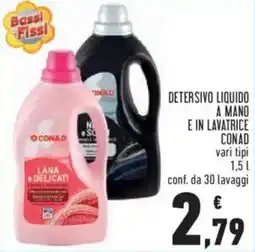Conad Superstore Detersivo liquido Conad offerta