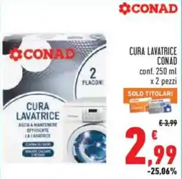 Conad Superstore Cura lavatrice Conad offerta