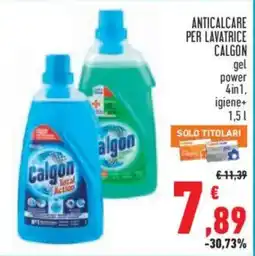 Conad Superstore Anticalcare per lavatrice Calgon gel power 4in1, igiene+ offerta