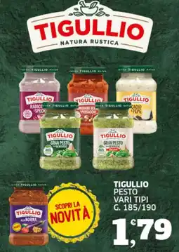Sigma Superstore Tigullio pesto vari tipi offerta