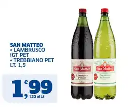 Sigma Superstore San Matteo Lambrusco IGT PET offerta