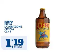 Sigma Superstore Raffo birra lavorazione grezza offerta