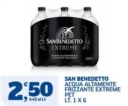 Sigma Superstore San Benedetto acqua altamente frizzante extreme offerta