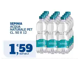 Sigma Superstore Sepinia acqua naturale pet offerta