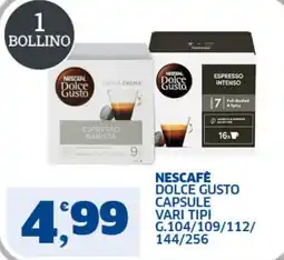 Sigma Superstore Nescafé Dolce Gusto capsule offerta