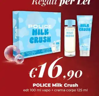 Police Milk Crush