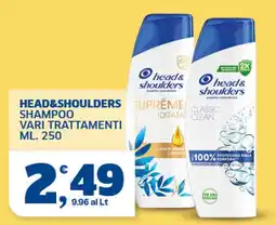 Sigma Superstore Head&Shoulders Shampoo Vari Trattamenti offerta