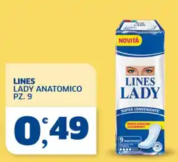 Sigma Superstore Lines lady anatomico offerta