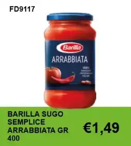 Italy Cash and Carry Barilla sugo semplice arrabbiata offerta
