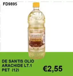 Italy Cash and Carry De Santis olio arachide offerta