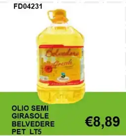 Italy Cash and Carry Olio semi girasole belvedere offerta