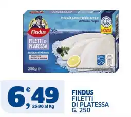 Sigma Superstore Findus filetti di platessa offerta