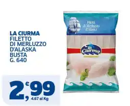 Sigma Superstore Filetto di merluzzo d'alaska la Ciurma offerta