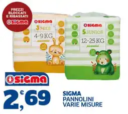 Sigma Superstore Sigma pannolini offerta