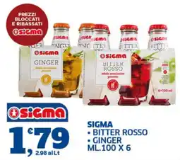 Sigma Superstore Sigma Bitter Rosso offerta