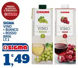 Sigma Superstore Sigma vino bianco offerta