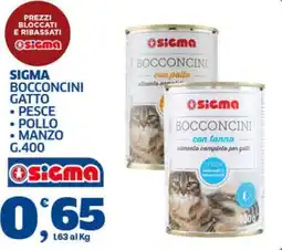 Sigma Superstore Sigma Bocconcini Gatto offerta
