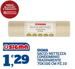 Sigma Superstore Sigma sacco nettezza condominio offerta