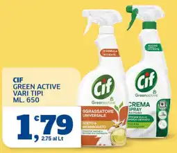 Sigma Superstore Cif Green Active offerta