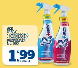 Sigma Superstore Ace spray candeggina offerta