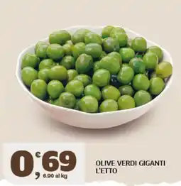Sigma Superstore Olive verdi giganti offerta