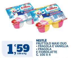 Sigma Superstore Nestlé Fruttolo Maxi Duo offerta