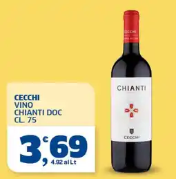 Sigma Superstore Vino Chianti Doc Cecchi offerta