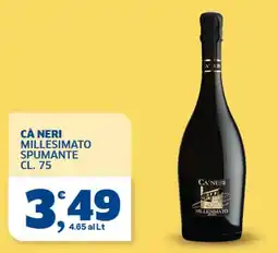 Sigma Superstore Cà Neri Millesimato Spumante offerta
