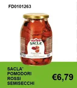 Italy Cash and Carry Sacla' pomodori rossi semiseccchi offerta